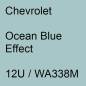 Preview: Chevrolet, Ocean Blue Effect, 12U / WA338M.